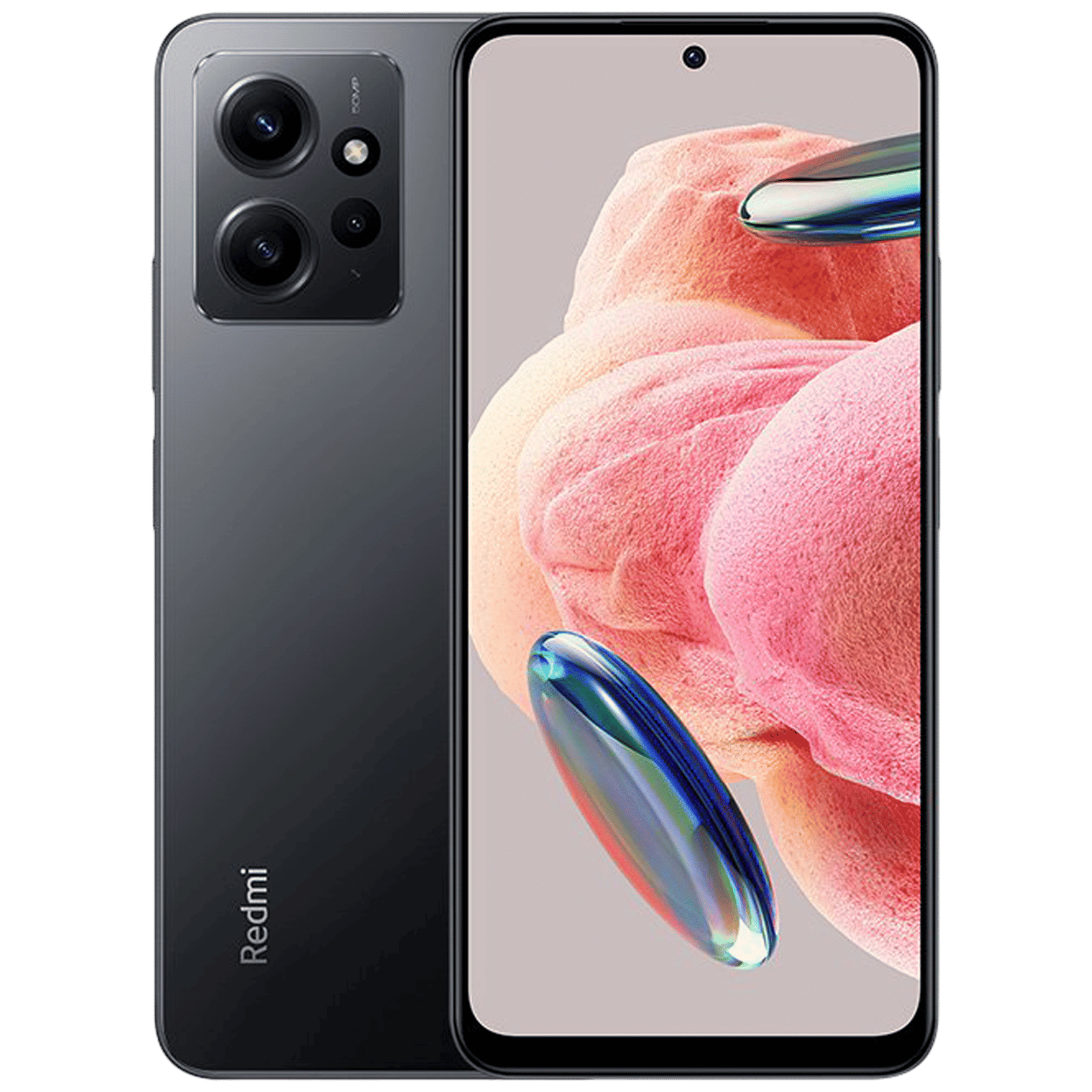 Buy Redmi Note 12 (6GB RAM, 64GB, Lunar Black) Online - Croma